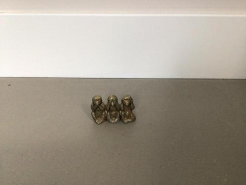 Tinnen horen-zien-zwijgen, Antiek en Kunst, Antiek | Tin, Ophalen of Verzenden