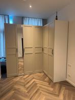 IKEA Pax Kast - Beige, Spiegel, hoekkast hoog, Ophalen, Klassiek, modern, 200 cm of meer, Met klep(pen)