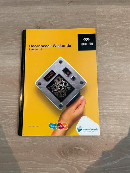 Hoornbeeck Wiskunde Leerjaar 1 Touchtech studieboek, Boeken, Schoolboeken, Zo goed als nieuw, Wiskunde A, VMBO, Ophalen of Verzenden