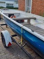 Bootje + trailer + bb motor 4,5 x 2 meter, Ophalen, Gebruikt