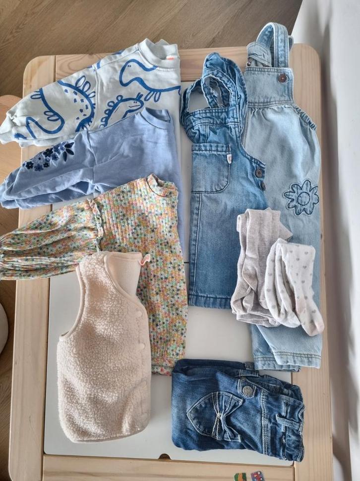 Herfst/winterbundel meisjes maat 80, Kinderen en Baby's, Babykleding | Baby-kledingpakketten, Zo goed als nieuw, Ophalen of Verzenden