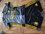 Kinder Feyenoord tenue zwart/grijs/geel maat 7-8 jaar, Sport en Fitness, Voetbal, Maat XS of kleiner, Ophalen, Zo goed als nieuw