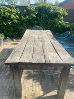 Eikenhouten tuintafel, Tuin en Terras, Tuinmeubel-accessoires, Gebruikt, Ophalen