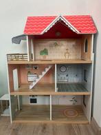 Poppenhuis met meubels, Ophalen, Gebruikt, Poppenhuis