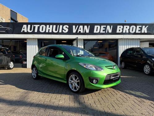 Mazda 2 1.5 GT-M 103Pk Airco Cruise Climate Ctr Stoelverw Bl, Auto's, Mazda, Bedrijf, Te koop, ABS, Airbags, Airconditioning, Bluetooth
