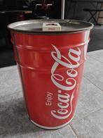 Coca-Cola Opbergbak ton + Kaartspel, Minder dan 50 cm, Gebruikt, 50 tot 75 cm, Minder dan 50 cm