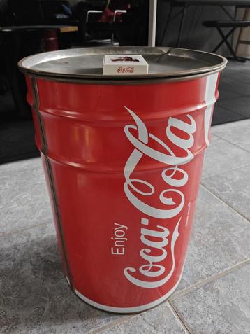Coca-Cola Opbergbak ton + Kaartspel beschikbaar voor biedingen