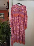 Jaase blockprint maxi jurk | maat M, Overige kleuren, Ophalen of Verzenden, Zo goed als nieuw, Onder de knie