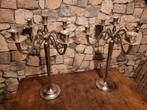 2 kandelaars, Huis en Inrichting, Ophalen of Verzenden, Overige materialen, Minder dan 25 cm