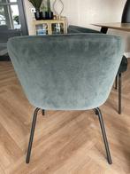 6 eetkamerstoelen, Huis en Inrichting, Modern met zwarte poten, Overige kleuren, Ophalen of Verzenden, Zo goed als nieuw
