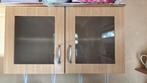 Optifit keukenkast wandvitrine goede staat, Huis en Inrichting, Keuken | Keukenelementen, Ophalen, Zo goed als nieuw, 25 tot 50 cm