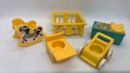 1980’s Fisher Price Babykamer (geel), Kinderen en Baby's, Speelgoed | Fisher-Price, Overige typen, Gebruikt, Ophalen of Verzenden