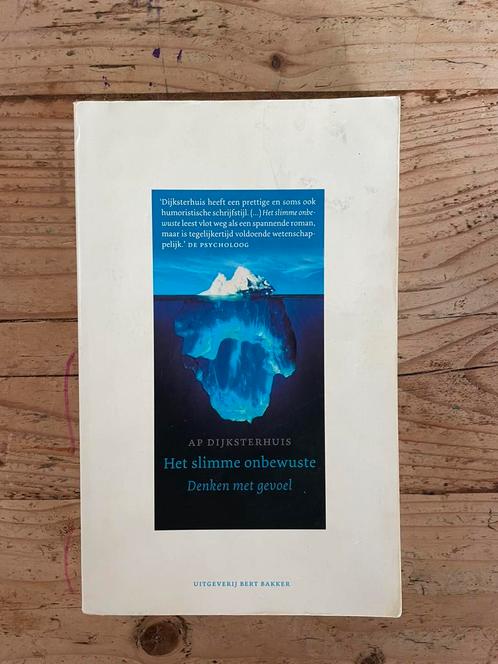 Ap Dijksterhuis - Het slimme onbewuste, Boeken, Filosofie, Zo goed als nieuw, Ophalen of Verzenden
