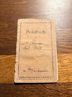 Soldbuch wo1 Duits, Verzamelen, Verzenden, Landmacht, Duitsland