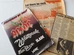 programma Monsters Of Rock 1981 AC/DC + clippings, Gelezen, Muziek, Film of Tv, Verzenden