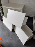 3 ikea besta lades. Inclusief rails (druk en open), Ophalen, 50 tot 100 cm, Zo goed als nieuw, Minder dan 100 cm