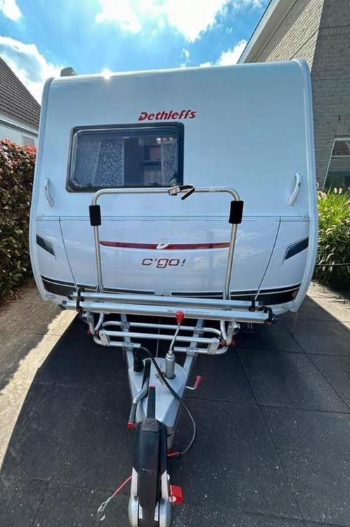Dethleffs  C'Go 495 FR met dakluifel en Luifeltent, Caravans en Kamperen, Caravans, Particulier, tot en met 4, 1000 - 1250 kg