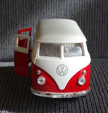 VOLKSWAGEN BUS T1 1962 merk WELLY / OPENSLAANDE DEUREN beschikbaar voor biedingen