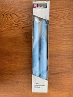 2 "DA" 'Gotische Kaarsen' Kleur: Blauw Nieuw in Doos, Overige materialen, Blauw, Nieuw, Ophalen of Verzenden