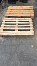 Gratis 2 pallets, Doe-het-zelf en Verbouw, Hout en Planken, Ophalen of Verzenden, Zo goed als nieuw, Pallet, Minder dan 200 cm