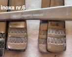 Inoxa vlekvrij massief dubbele ruitjes in de handvatten, Huis en Inrichting, Ophalen of Verzenden, Gebruikt