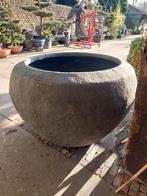 Polyester ronde bloembak, Tuin en Terras, Bloempotten, Ophalen of Verzenden, Rond, Kunststof, 40 cm of meer