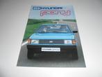 brochure Hyundai Pony, Verzenden, Zo goed als nieuw, Overige merken