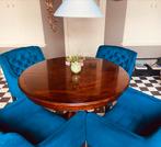 Heldense mahoniehouten eetkamer tafel, Ophalen