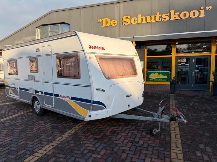 Dethleffs Camper 510V - 2004 met Isabella voortent!, Caravans en Kamperen, Caravans, Bedrijf, tot en met 4, 1000 - 1250 kg, Rondzit