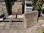 Grindtegels 3x 50x50 & 2x 60x40 (gebroken), Tuin en Terras, Ophalen, Gebruikt, 10 m² of meer, Beton