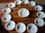 12x Vintage Arcopal borden + schaal FRUITS DE FRANCE, Huis en Inrichting, Keuken | Servies, Ophalen of Verzenden, Bord(en), Overige stijlen