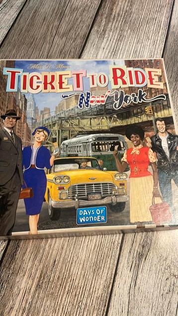 Ticket to ride New York beschikbaar voor biedingen