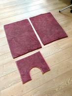 Roze/rouge badkamermat en toiletmat, Ophalen of Verzenden, Zo goed als nieuw, Roze, Badmat