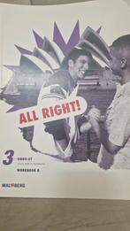 All Right! 3 Vmbo-Gt Engels Workbook B - Malmberg, Ophalen of Verzenden, Zo goed als nieuw, VMBO, Engels