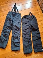 2 Zwarte Skibroeken Maat 158/164, Kinderen en Baby's, Kinderkleding | Overige, Ophalen