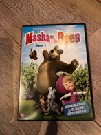 Masha en de Beer Deel 1 DVD, Alle leeftijden, Ophalen of Verzenden, Zo goed als nieuw, Dieren