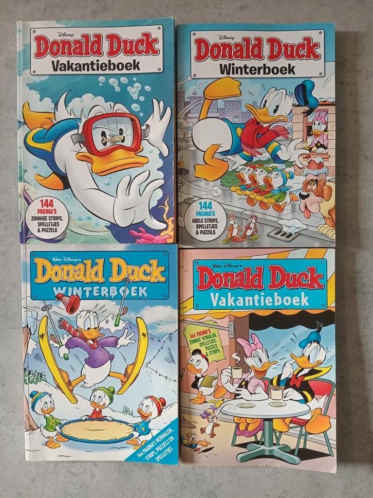 Donald duck dikke vakantie/winterboeken 4 stuks voor 10 euro, Boeken, Humor, Zo goed als nieuw, Ophalen of Verzenden
