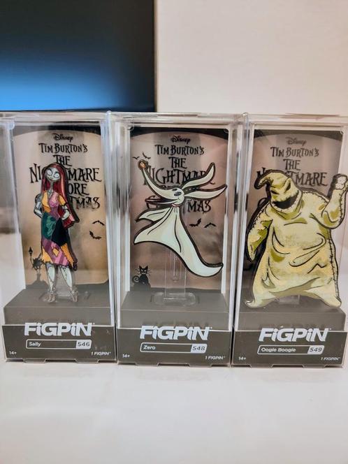 The Nightmare before christmas figpin Zero, Sally & Oogie, Verzamelen, Poppetjes en Figuurtjes, Nieuw, Ophalen of Verzenden