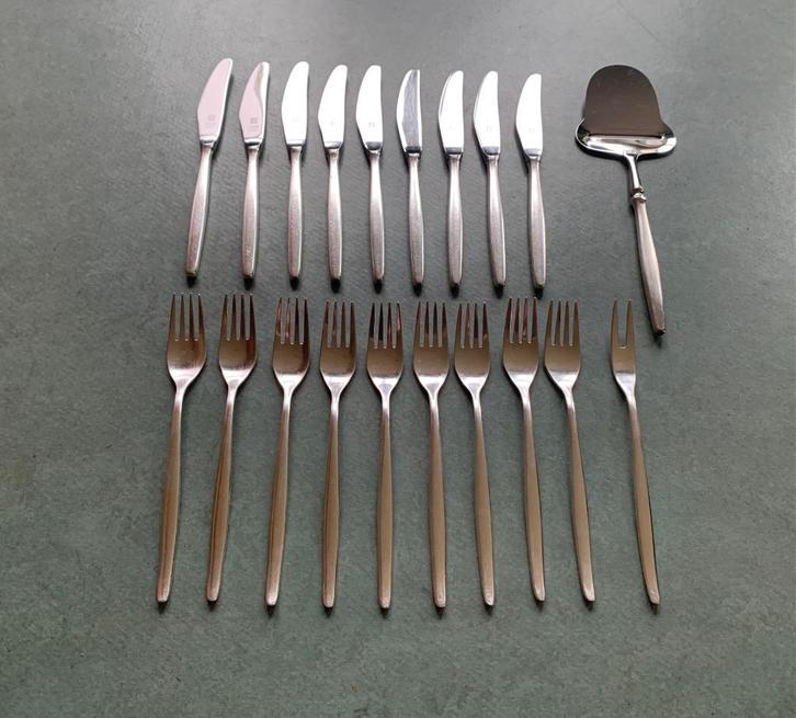 Wirths tafelbestek, verzilverd, Florida 400, Huis en Inrichting, Keuken | Bestek, Zo goed als nieuw, Los bestek, Overige materialen