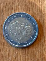 2 Euro Finland 2001, Postzegels en Munten, Ophalen of Verzenden, Finland, 2 euro, Losse munt