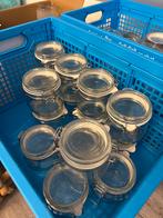 15x IKEA Korken Voorraadpotten 0,5L - Perfecte Staat!, Ophalen of Verzenden, Zo goed als nieuw, Glas, Pot, Bus of Blik