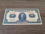 Prachtig biljet 10 gulden 1943, muntbiljet Wilhelmina, Postzegels en Munten, Bankbiljetten | Nederland, Ophalen of Verzenden, 10 gulden