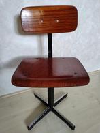 Vintage kinderstoel zithoogte 35 cm schoolstoel, Ophalen, Zo goed als nieuw, Stoel(en)
