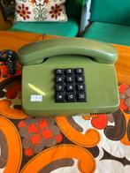 Gave vintage jaren 70 groene telefoon, Telecommunicatie, Vaste telefoons | Niet Draadloos, ?, Zo goed als nieuw, ?, ?