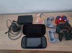 nintendo switch, Ophalen, Met games, Met 2 controllers, Zo goed als nieuw