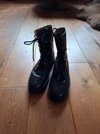 Paul Green zwarte veterlaarsjes maat 40, Ophalen of Verzenden, Zo goed als nieuw, Zwart