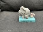 Zgan gebruikt, VIS beeldje Please Don’t go.olifant en muis, Verzamelen, Beelden en Beeldjes, Ophalen, Zo goed als nieuw, Dier