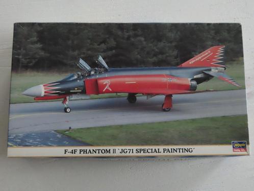 F-4F Phantom II JG71 Special Painting Hasegawa 1/72, Hobby en Vrije tijd, Modelbouw | Vliegtuigen en Helikopters, Nieuw, Vliegtuig