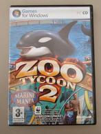 Pc game Zoo Tycoon 2 marine mania, 1 speler, Ophalen of Verzenden, Zo goed als nieuw, Vanaf 3 jaar