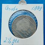 Aruba 2½ Florin 1989 - Beatrix UNC, Verzenden, Koningin Beatrix, 2½ gulden, Losse munt